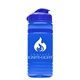 aerial view a group of groove stripe 20 oz tritan(tm) sports bottle with flip lid, image 1 of 10