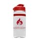 aerial view a group of groove stripe 20 oz tritan(tm) sports bottle with flip lid, image 4 of 10