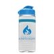 aerial view a group of groove stripe 20 oz tritan(tm) sports bottle with flip lid, image 7 of 10