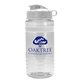 aerial view a group of groove stripe 20 oz tritan(tm) sports bottle with flip lid and digital imprint, image 9 of 9