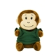 a monkey little buddies plush toy with t - shirt