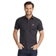 aerial view a black mens untuckit classic coufran short sleeve button up shirt, image 1 of 5