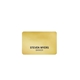 a gold charleston express name badge (standard size 2 x 3)