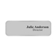 aerial view a nickel seattle metal name badge (standard size 1 x 3), image 1 of 2