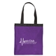 aerial view a purple tubac non - woven value tote, image 1 of 2