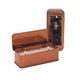 aerial view a lemon verbena 2.25 oz scented copper rectangular candle, image 1 of 2