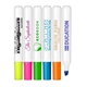 aerial view a group of brite spots(r) fluorescent highlighters with white barrel - usa made, image 1 of 2