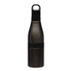 aerial view a gunmetal liquid fusion(r) icy bev kooler(r) 22 oz 3- in -1 double wall stainless steel bottle, image 1 of 3