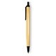 aerial view a cream barrel & black trim tri - stic(r) multi - color promotional pen, image 1 of 2