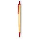 a cream barrel & red trim tri - stic(r) multi - color promotional pen