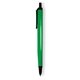 a green barrel & black trim tri - stic(r) multi - color promotional pen