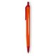 a orange barrel & red trim tri - stic(r) multi - color promotional pen