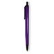 a purple barrel & black trim tri - stic(r) multi - color promotional pen