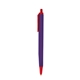 a purple barrel & red trim tri - stic(r) multi - color promotional pen