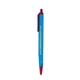 aerial view a blue barrel & burgundy trim tri - stic(r) multi - color promotional pen, image 2 of 2