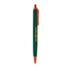aerial view a forest green barrel & orange trim tri - stic(r) multi - color promotional pen, image 2 of 2
