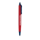 aerial view a red barrel & blue trim tri - stic(r) multi - color promotional pen, image 2 of 4