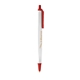 aerial view a white barrel & red trim tri - stic(r) multi - color promotional pen, image 2 of 2