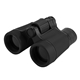 aerial view a black sports binoculars with neck rope, image 1 of 4