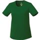 aerial view a forest green (640) womens omi short sleeve performance tech tee, image 1 of 2