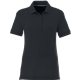 aerial view a navy (575) womens crandall short sleeve pique polo, image 1 of 5