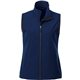 aerial view a vintage navy (573) womens warlow waterproof softshell vest, image 1 of 5