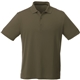 Men aerial view a loden (684) mens otis short sleeve performance polo, image 1 of 5