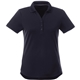 aerial view a vintage navy (573) womens otis short sleeve performance polo, image 1 of 4