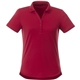 aerial view a team red (358) womens otis short sleeve performance polo, image 1 of 4