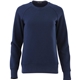 aerial view a vintage navy (573) womens kruger fleece crewneck sweatshirt, image 1 of 2