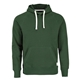 aerial view a pine green (690) mens maplegrove roots73 fleece hoodie, image 1 of 4