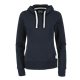 aerial view a atlantic navy (574) womens maplegrove roots73 fleece hoodie, image 1 of 4