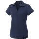 aerial view a vintage navy (573) womens amos eco short sleeve performance polo, image 1 of 2