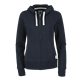 aerial view a atlantic navy (574) womens paddlecreek full zip hoodie with hidden pocket, image 1 of 4