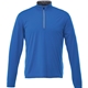 aerial view a new royal (561) mens vega performance tech quarter zip, image 1 of 4