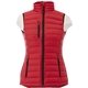 aerial view a team red (358) womens whistler lightweight down puffer vest, image 1 of 3