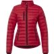 aerial view a team red (358) womens whistler lightweight down puffer jacket, image 1 of 5