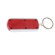 a trans red voyager fc photoimage (r) full color imprint slim keyholder keylight with bright white led light