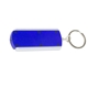 aerial view a trans blue voyager fc photoimage (r) full color imprint slim keyholder keylight with bright white led light, image 1 of 2