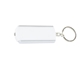 aerial view a white voyager fc photoimage (r) full color imprint slim keyholder keylight with bright white led light, image 1 of 3