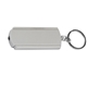aerial view a silver voyager fc photoimage (r) full color imprint slim keyholder keylight with bright white led light, image 1 of 2