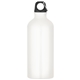 aerial view a white with black lid 20 oz aluminum tundra bike bottle, image 1 of 4