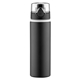aerial view a black hermosa aluminum water bottle 27 oz, image 1 of 6