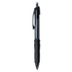 aerial view a black uni - ball(r) power tank rt pen, image 1 of 2