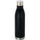 aerial view a black urban peak(r) 28 oz flux trail water bottle, image 1 of 3
