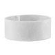 aerial view a white 1 h x 7 l dye - sublimated stretchy elastic bracelet, image 1 of 2