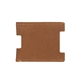 aerial view a tan jagger credit card sleeve, image 1 of 2