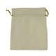 a natural 8 x 10 linen bag