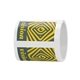 aerial view a group of 5 x 3 rectangle roll labels, image 1 of 3