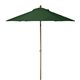 a hunter 7 wood - grain steel market umbrella